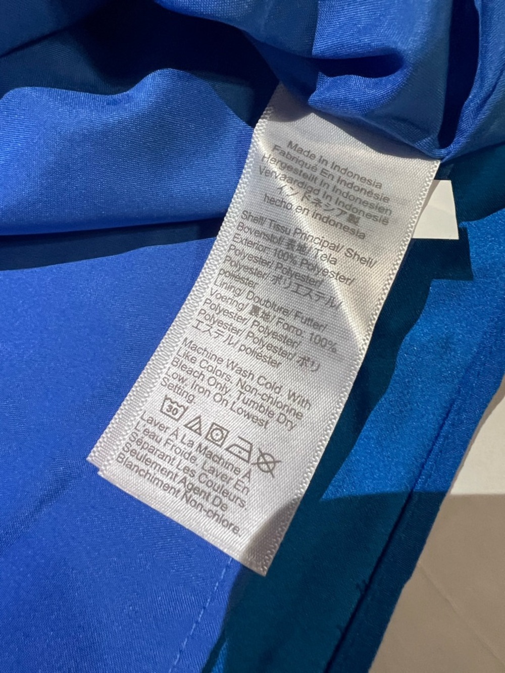J Crew Blue Ruffle Neck Sleeveless Blouse Size Small Lightweight Top - Picture 6 of 11